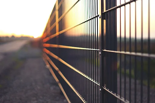 Image of an iron fence