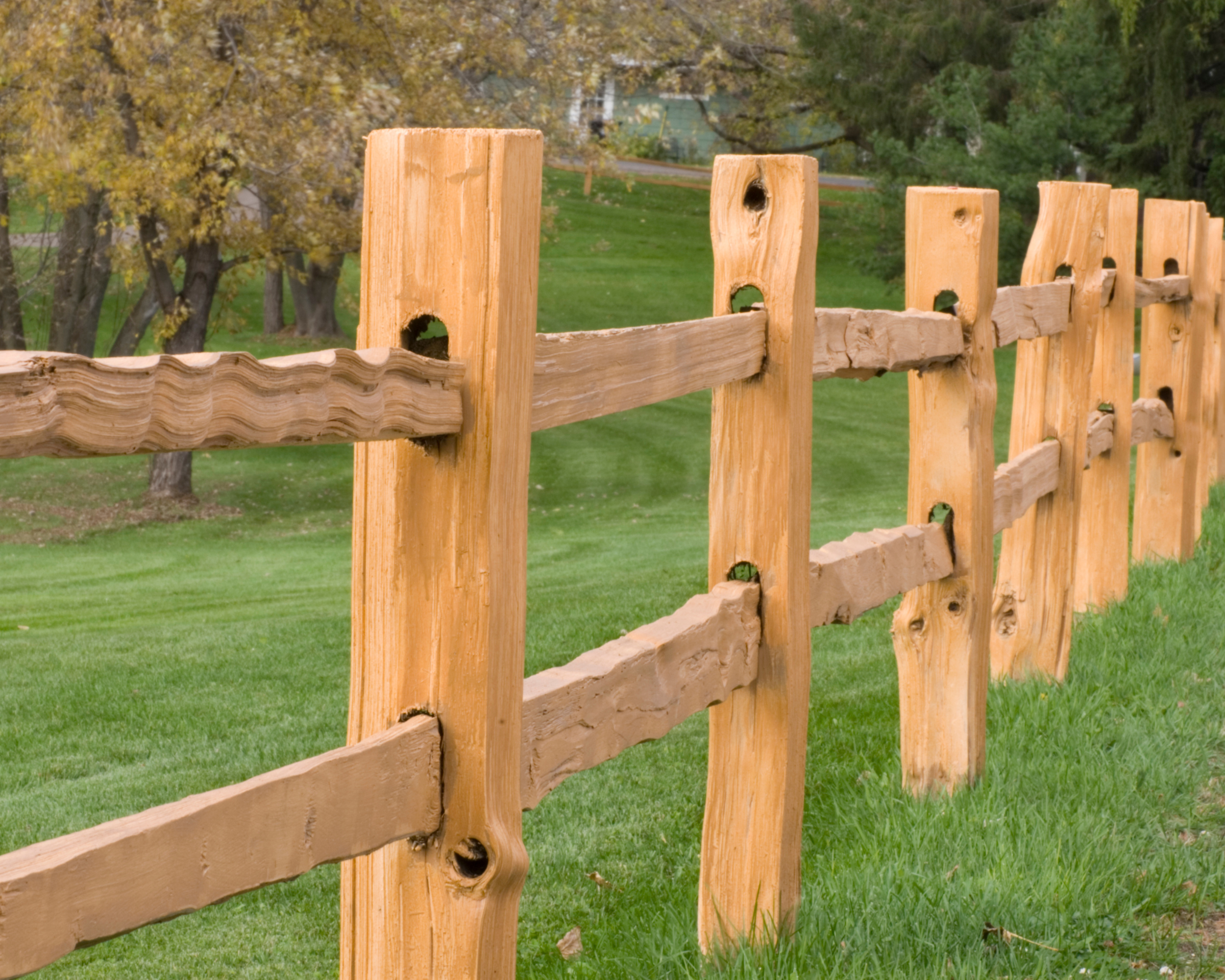 split rail fencing