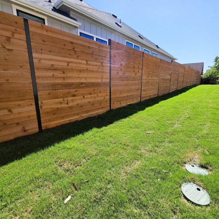 Speed and Beauty of Pre-Stained Fencing-2