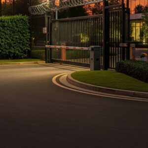 img of a commercial fence