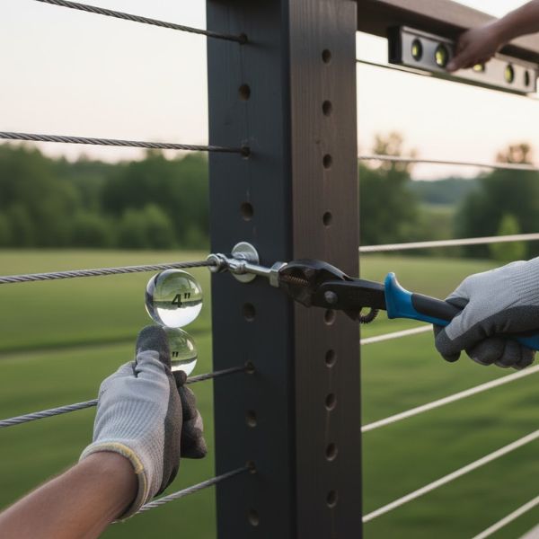 Tensioning and Final Inspection