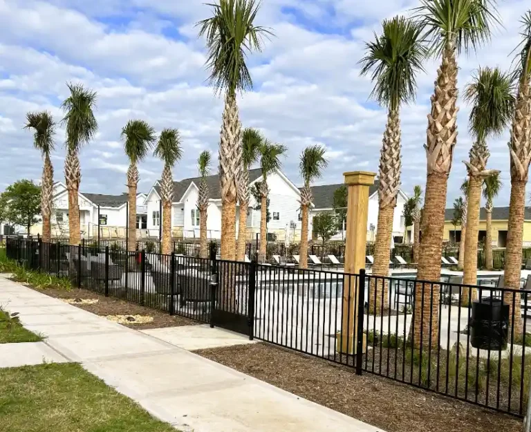5FT Iron Pool Railing w Pool Gate
