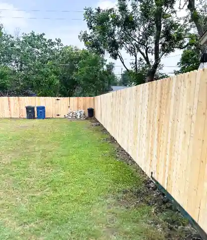 Cedar Fence with Gate