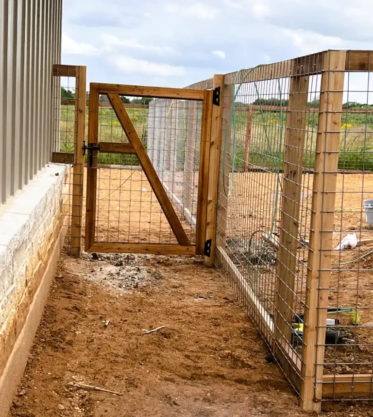 Cedar Hog Fence